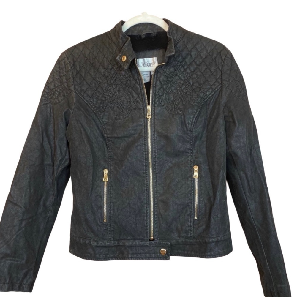 𝅺lal Live a Little Brand suede jacket
